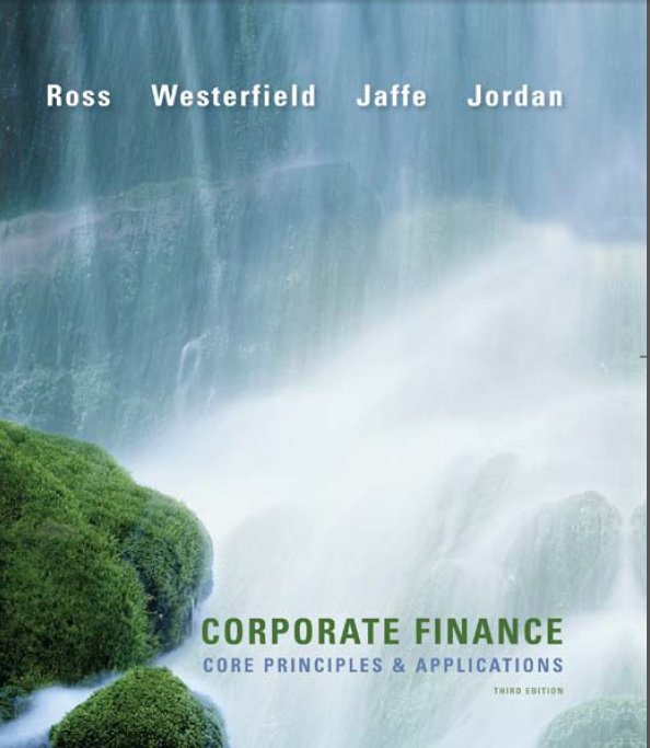 معرفی کتاب Corporate Finance: Core Principles and Applications